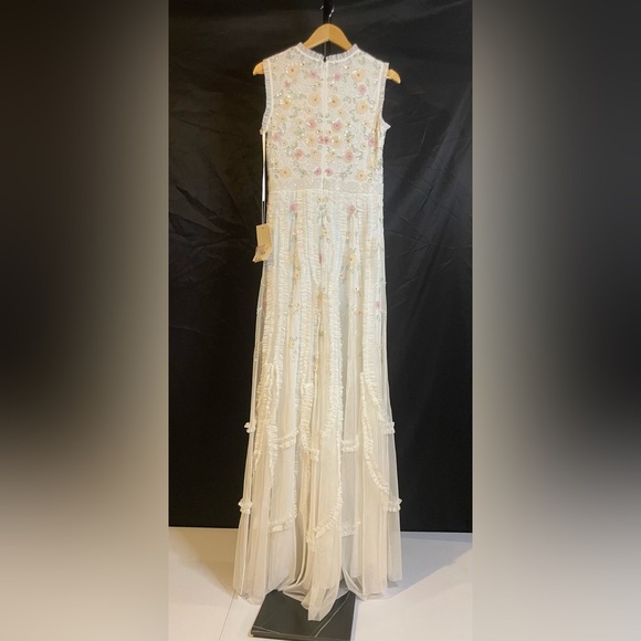 Mac Duggal 9137 Women’s Floral Embroidered A-line Dress, size‎ 6 - Picture 8 of 13